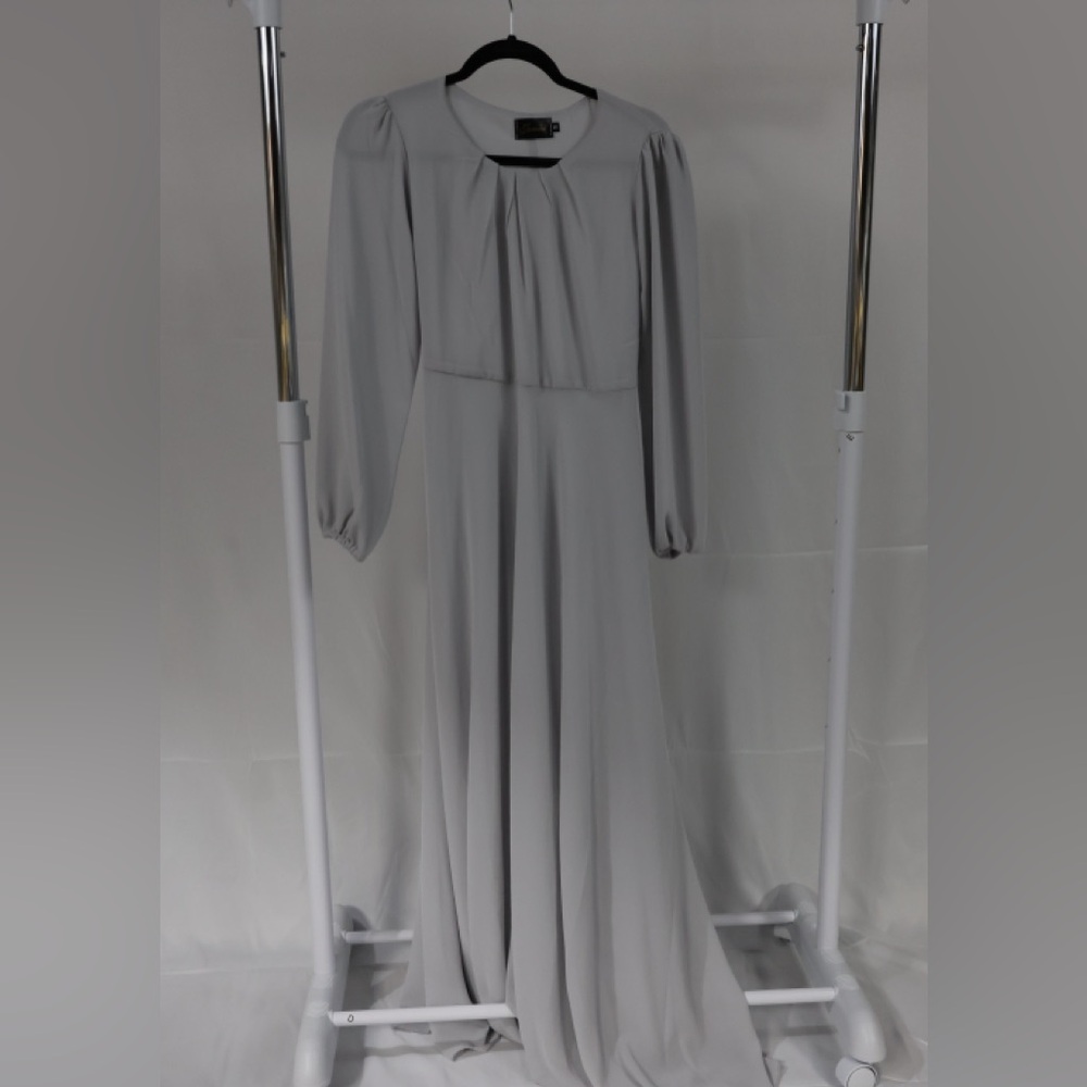 Light Blue/ Gray Formal Gown